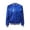 Royal Blue, variant on Girls Sparkle Bomber Flight Jacket Shiny Sequins Zipper Hip Hop Jazz Dance Performance Coat Tops Silver 12