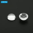 thumbnail image 3 of Uxcell Transparent Glass Cabochons, 100Pcs 18mm Thicker Round Glass Dome Tiles for Photo Pendant Jewelry Making, Clear, 3 of 5