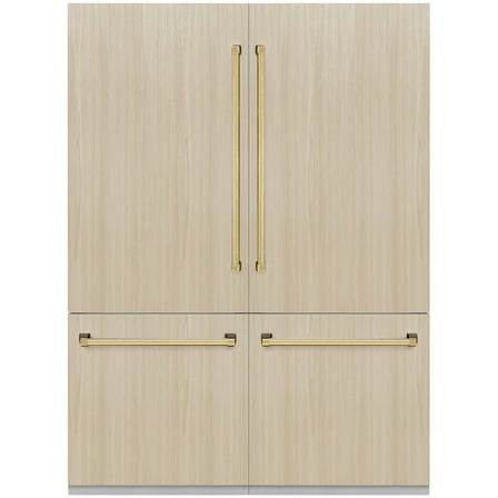 Zline Rbivz-60-G-Pr Autograph Edition 60" Wide 32.2 Cu. Ft. Energy Star Certified Panel