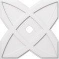 thumbnail image 1 of Ekena Millwork CMP26TS-03000 26 in. OD x 3 in. ID Square Titus Architectural Grade PVC Contemporary Ceiling Medallion, 1 of 1