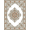 Beige, variant on ODIKA Beige Traditional Symmetrical Botanical Scrollwork Vintage for Home Office, Gaming Room, Under Desk, Non-Slip Chair-Friendly