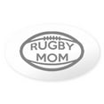 thumbnail image 1 of CafePress - Rugby Mom Sticker - Sticker (Oval), 1 of 1