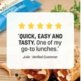 thumbnail image 5 of Nutrisystem Meatball Parmesan Lunch Melt, Frozen Packaged Meal, 12 Count, 5 of 6