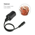 thumbnail image 4 of Lighter Adapter Cable Car  Lighter Female To 12V DC 5.5 X 2.1mm Female Socket Power Supply Cable, 4 of 8