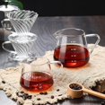 thumbnail image 3 of Er na YOMDID 400/600ML Coffee Pot Glass Coffee Teapot Coffee Carafe Reusable Milk Juice Coffee Kettle Coffee Server Without Filter Cup, 3 of 15