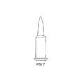 thumbnail image 1 of Weller PSI100C & PSI100K Embout Plat Double 1/8 Pouces, 1 of 1