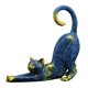 thumbnail image 1 of Estatua de resina de gato, estatuilla de estatua de estiramiento de gato, regalos para gato B Afortunado Sencillez, 1 of 4