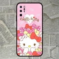 thumbnail image 2 of Sanrio Hello Kitty Phone Case For OPPO Find X5 X3 X2 A93 Reno 4 3 Pro A94 A75 A74 A72 A53 A52 Black Soft Silicone Case ZR, 2 of 7