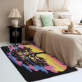 thumbnail image 3 of Tree Rugs for Living Room Bedroom - Cloud Rug 4x6 - Sunset Carpet for Home Decor - Washable Non Slip Patterned Indoor Large Area Rug - Soft & Low Pile (ZJ&207), 3 of 7