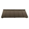 thumbnail image 3 of Awntech 6.67 Ft Houstonian Standing Seam Metal Fixed Awning Canopy (80in x 24in x 24in), Bronze, 3 of 4