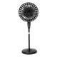 thumbnail image 5 of Ventilador de Pedestal de la Casa de Muñecas, fanático del Stand de Casa de Muñecas Duradero 1:12 Escala Fácil Ensamblajeje Diseño Vívido para decoración, 5 of 7