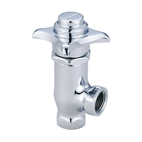 Central Brass 0333-1/2 Self-Close Angle Stop - Chrome