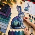 thumbnail image 5 of DIY Embroidery Kit for Beginners, Forest Wildlife Hand Stitching Kit Complete Supplies, Embroidery Kit for Adults Kids Handmade Gift, Forest Embroidery Kit for Wall Decor Craft Gift, 5 of 7