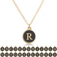 thumbnail image 2 of Collier Femme Simple Pendentif A à Z Collier Charme Collier Clavicule, 2 of 6