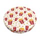 thumbnail image 1 of Disketp Popcorn Funda Redonda para Taburete, Funda de Cojín para Silla de Bar Suave y Elástica-14 inch, 1 of 7