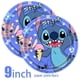 thumbnail image 3 of Decoración de fiesta de cumpleaños de Disney Stitch, vajilla desechable, taza, plato, servilleta, mantel, globo para niños, suministros de decoración para Baby Shower, 3 of 4