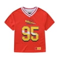 thumbnail image 2 of Disney Cars Lightning McQueen Jersey Mesh Shirt (Boys), Sizes 3T-8, 2 of 7