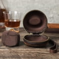 thumbnail image 2 of New Retro Mad Horse Cowhide Leather with Wrist Strap Watch Box' Storage, 2 of 8
