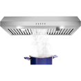 thumbnail image 6 of Stainless Steel Range Hood 30 inch Under Cabinet Range Hood 500 CFM with 3 Way Venting Vent Hood, 6 of 9