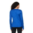 thumbnail image 6 of Reebok Women's and Women's Plus Legacy Core Knit Performance Long Sleeve T-Shirt, Sizes XS-4X, 6 of 6
