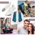 thumbnail image 5 of Happy Feet Toe Alignment Separator Socks, Prevent Foot Cramps and hammertoes, Toe Separator Massage Socks, 5 of 13