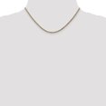 thumbnail image 2 of 10k Yellow Gold 2.5mm Curb Link Chain Necklace Pendant Charm, 2 of 9