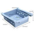 thumbnail image 6 of Fridge Drawer Organizer,2 Pack Retractable Drawer Refrigerator Storage Box,Space Saver Kitchen Tools, 6 of 6