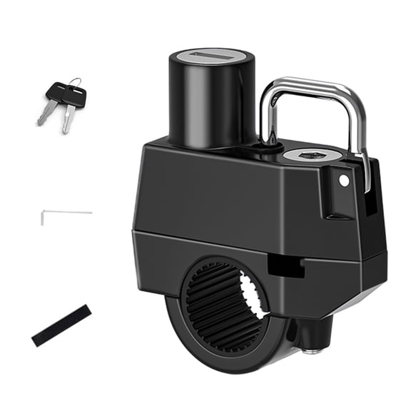 Electric Scooter Helmets Lock Compact Designing Lock set Motorcycle Security Helmets Lock set for Outdoor Riding Gear