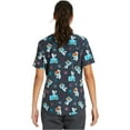 thumbnail image 3 of Scrubstar Women's Olaf Meltdown Scrub Top, Sizes S-3X, 3 of 7