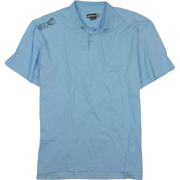 Ecko Unltd. Polo de rugby para hombre Of The Shoulder, azul, grande
