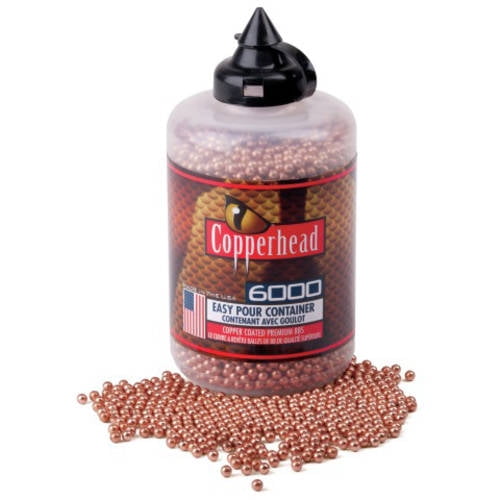 Crosman Bb's .177 Caliber Copper-Coated Steel, 6000 Ct., 0767, Perfect For All Bb Gun Style Airguns