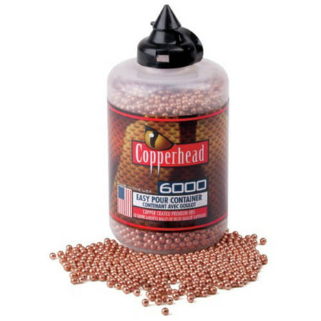 Crosman 767 CopperHead BBs .177 Copper-Coated Steel 6000 (The Best 177 Pellets For Hunting)