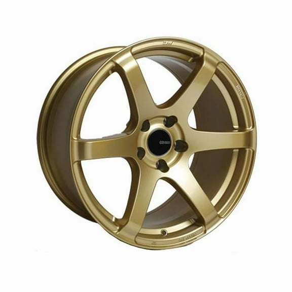 Enkei  17 x 8 & 5x100 Bolt Pattern 45 mm Offset 72.6 mm Bore T6S Gold Wheel