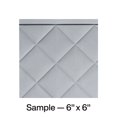 thumbnail image 1 of FASÄDE Quilted Decorative Vinyl Backsplash Panel in Argent Silver (6X6 Inch Sample), 1 of 5