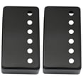 thumbnail image 3 of Musiclily Basic 50mm and 52mm Metal Guitar Humbucker Pickup Covers Set, Black (Set of 2), 3 of 5