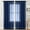 Navy, variant on Chanana Translucent Curtains 72 Inches Long 1 Panel, Transparent Voile Sheer Curtain Double Rod Pocket Gauze Drapes for Living Room Bedroom Window Sliding Glass Door Treatment, W52 x L84