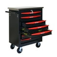 thumbnail image 6 of Aukfa Tool Box 7-Drawer Rolling Tool Chest Combination Workbench for Workshop Garage, Black, 6 of 9