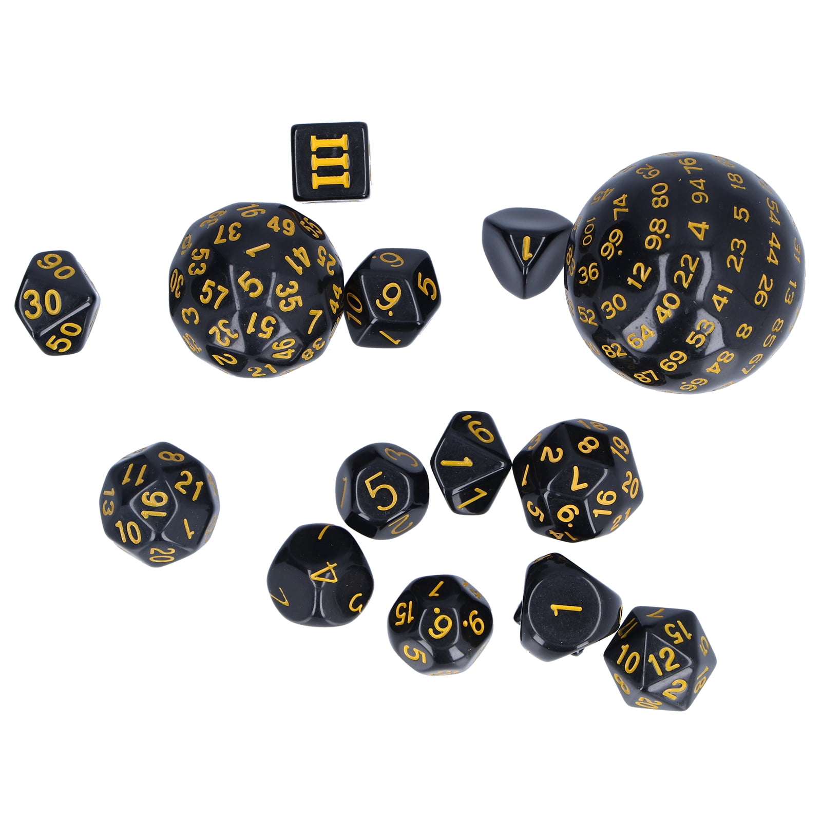 Set De 5 Dados De Aleación De Aluminio Con Caja - Juego De Mesa Poliédrico, Lujoso Y Duradero, Ideal Para Monopoly Y Poker