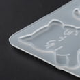 thumbnail image 5 of 1 pc DIY Silhouette Silicone Molds Resin Casting Molds Clay Craft Mold Tools for Hair Clip Makings Cat White 148x100x3.5mm Inner Diameter: 42~57x22~35mm, 5 of 6