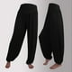 thumbnail image 2 of Pantalones holgados elásticos de yoga para mujer - Mezcla de algodón - Informal/deportivo - US 4-14 - M-3XL, 2 of 4