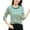 Green#9527, variant on Women's Long Sleeve T-Shirts Striped Slim Summer Tees for Women