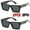 Green AQ Paint, variant on 2 Pack Hardcore Fashion Black Lowrider Design Shades Sunglasses 91193 Paint OR