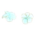 thumbnail image 3 of Ropa Organza Imitación Perla Unique Bargains Apliques artificiales Flor Azul claro 20 PCS, 3 of 3