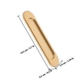 thumbnail image 2 of Luxshiny 4pcs Stick On Door Handle Shower Sliding Door Handle Aluminum Alloy for DIY Projects, 2 of 7