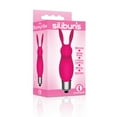 thumbnail image 1 of The 9's Silibun's Bunny Bullet Vibrator, Pink, 1 of 3