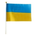 thumbnail image 5 of 10P Ukraine Mini Handheld Flags Ukrainian Flags On Stick Perfect For Parades Celebrations And National Events, 5 of 7