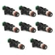 thumbnail image 1 of Juego de inyectores de combustible, kit de inyectores de combustible de 8 piezas Estándares líderes en la industria de inyectores de combustible, 1 of 10