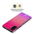 thumbnail image 2 of Head Case Designs Neon Rain Ombre Pink Purple Hard Back Case Compatible with Samsung Galaxy S21 5G, 2 of 7