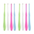 thumbnail image 1 of 8pcs Interspace Interdental Braces Toothbrushes - Toothbrush Braces Toothbrush Interspace Single Tuft Small Toothbrush for Inbetween Teeth and Braces, 1 of 9