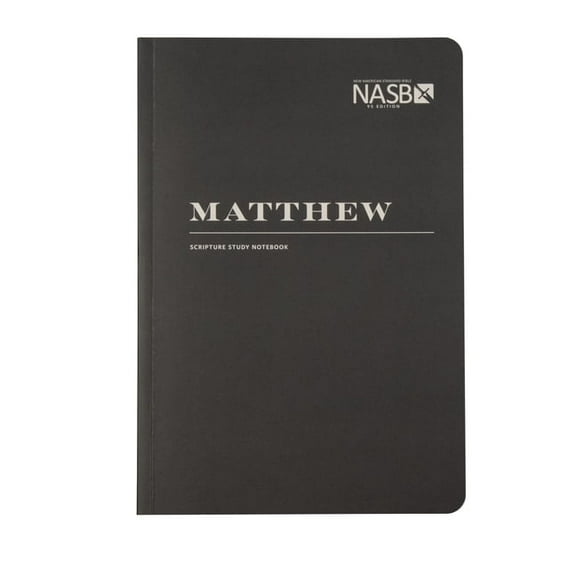 NASB Scripture Study Notebook: Matthew: NASB, (Paperback)